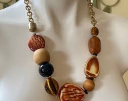 Vintage Napier Statement Necklace 25" Chunky Signed - Etsy