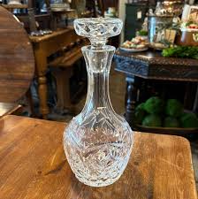 Cut Glass Decanter, Unique Shape – McIntosh Cottage Antiques