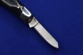 Imperial Medium Pocket Folding Knife 3.5" Black Wood Handles ...