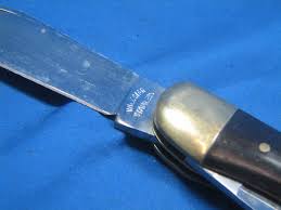 Vintage Custom Made Willstar 2 Blade 9" Folding Pocketknife ...