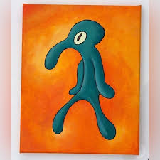 SpongeBob Squarepants | Art | Squidward Bold And Brash Hand ...