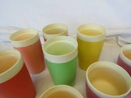 Vintage Bolero Therm-o-ware Plastic Tumblers And Mugs Lot Of ...
