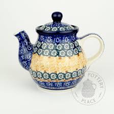 Teapot - 10 oz - Honey Trail UNIKAT - Polish Pottery ...