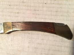 Lock Blade Pakistan Stainless 3" Pocket Knife with Wood ...