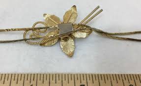 Slide Necklace & Bracelet Goldtone Mesh Rose Serpentine Zipper Zip Chain Bolo | eBay UK