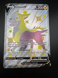 POKEMON JUMBO BOLTUND V SWSH085 SWORD & SHIELD OVERSIZED ...