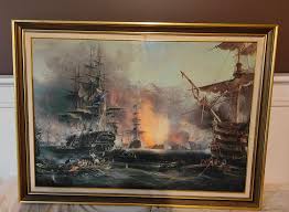 Bombardment of Algiers print never seen one before. Wonder ...