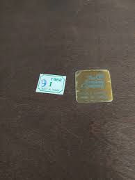 1988 Bombay Company Oval Mahogany With Brass Rails Serving ...