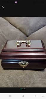 Cherry Wood Jewelry Box | eBay