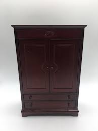 Armario de casa de muñecas vintage, armario de caoba, muebles para dormitorio de casa de muñecas, muebles de The Doll House Emporium EN CAJA - Etsy España