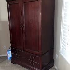 Cherry Wood Armoire for Sale in Corona, CA - OfferUp