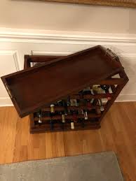 Vintage Bombay Company Wooden Wine Rack for Sale in ...