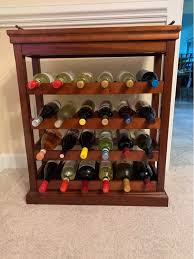 Vintage Bombay company 24- bottle wine rack - with removable ...