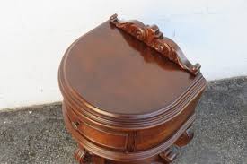 Early 1900s Hand Carved Nightstand Bedside Side End Table 5821A - Etsy