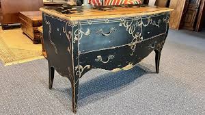 1990s Lillian August Distressed Chest of Drawers | Chairish