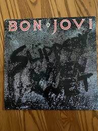 BON JOVI: "Slippery When Wet" - Vinyl LP 1986 Mercury ...