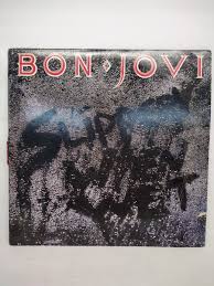 Bon Jovi Vinyl LP Album Slippery When Wet VG Lyrics 80s ...