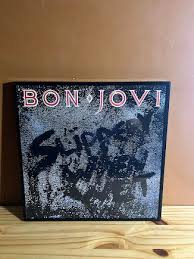 Bon Jovi - Slippery When Wet (Cover only in frame Display ...