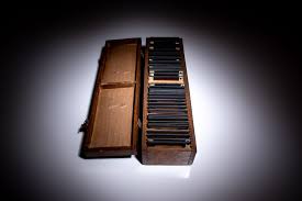 Magic Lantern Slides with Storage Box by Huntington, James ...
