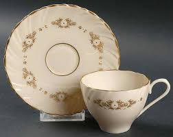 Golden Mood Flat Demitasse Cup & Saucer Set by Lenox ...