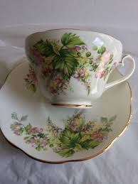 Vintage Royal Crown Fine Bone China Cup And Saucer Floral Multicolor Gold Trim L | eBay
