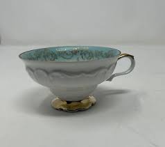 Vtg Eberthal Bavaria Heavy Gold Green Tea Cup | eBay