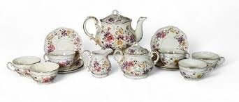 Sold at Auction: Zsolnay Hungarian Tea Service