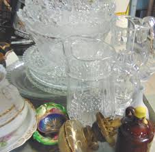 Lot - Cut Crystal ,Dishware, Household Nick-Nacks