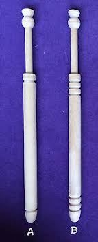 10 Pairs of Wooden Lacemaking Bobbins by Harlequin Lace | eBay