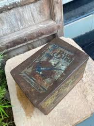 Antique Old Original Blue Bird Cigarette Adv Tin Box Empty ...