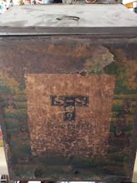 Antique Tin Coffee/Tea Bin Japan SOO S-S Oriental | eBay