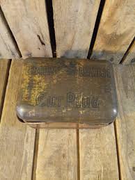 Vintage Union Leader Cut Plug Tobacco Tin Can With Lid 7.5 ...