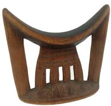 Antique African Wood Headrest 8 Inch Tall Tribal Art Hand ...