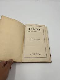 Vintage 1940 Hymns For Junior Worship Song Book The Westminster Press HC | eBay