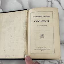 Vtg 1927 Evangelical Lutheran Hymn Book Black Concordia Publishing St Louis Mo | eBay