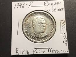 1946 Booker T. Washington AU Commemorative Silver Half Dollar 071322-62 | eBay