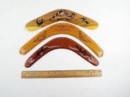 Vintage Australian Made Boomerang Lot of 3 Stephen Silady ...