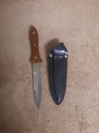 MAXAM HUNTING KNIFE & Sheath Vintage Japan Headquarter Precision Hollow Ground $50.00 - PicClick