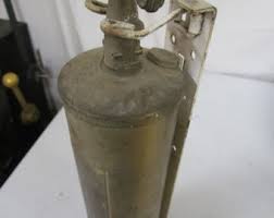 Antique Brass Fire Extinguisher - Etsy
