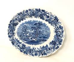Booths British Scenery China Platter - Etsy