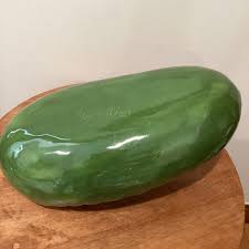 Mid 20th Century Ceramic Glazed Watermelon Basket Artist ...