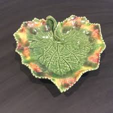 Buy 1 or More Bordallo Pinheiro Grape Leaf Bowls - Etsy