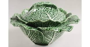 Cabbage Green Tureen & Lid by Bordallo Pinheiro ...