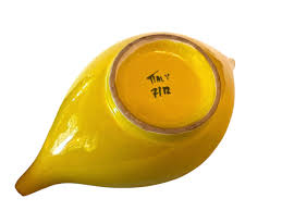 Vintage Italian Fratelli Majolica Bowl~ Botanical Hand ...