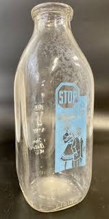 2 Vintage Early 1970's Virginia Dairy One Quart Pyroglazed ...