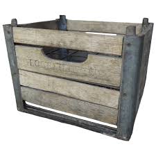 Vintage Advertising "Egge's Dairy" Eugene Oregon Milk Crate ...