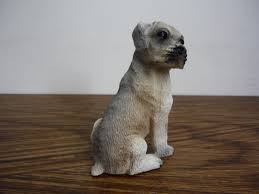 Vintage BORDER TERRIER Small Scruffy Puppy Dog ...