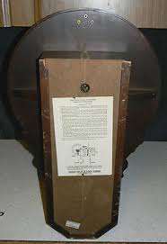 VINTAGE Large Howard-Miller #612-410 Regulator Drop Calendar ...