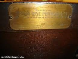 Antique Thomas Edison B-19 Chalet Table Top Phonograph ...