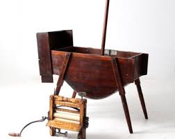 Antique Brighton Wringer With Laundry Wash Stand - Etsy